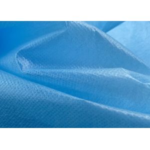 China Medical Blue Coated Non Woven Fabric Waterproof Anti Stretching on sale