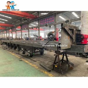 80T Heavy Duty U Type Rear Dump Semi Trailers Tipper Semi Trailer Iron Ore Mine