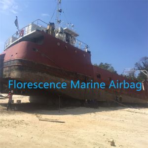 Inflatable Marine Lifting Salvage Rubber Airbag For Ship Launching