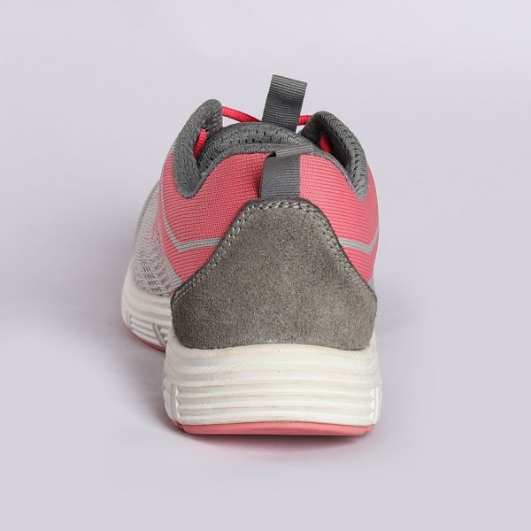 Leather Mesh Steel Toe Slip Pink Resistant Oil Resistant Women Safety Shoes