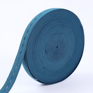 Eco Friendly Adjustable Elastic With Hole For Child Cloth