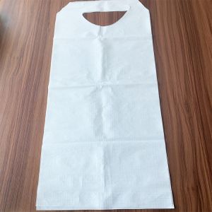 Wholesale Disposable Adult Bibs Waterproof With Paper and PE Film