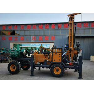 China 200 Meter Trailer Type Water Well Drilling Rig Manufacturer on sale