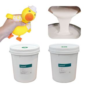 Flexible Squishy Silicone Gel Transparent Rubber Material For Mold Making