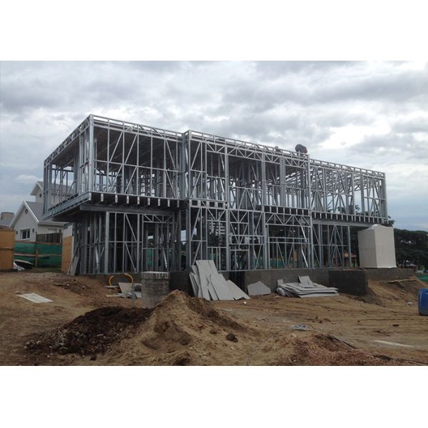 Waterproof Prefab Villa Prefabricated Houses Fireproof High Acoustic Insulation