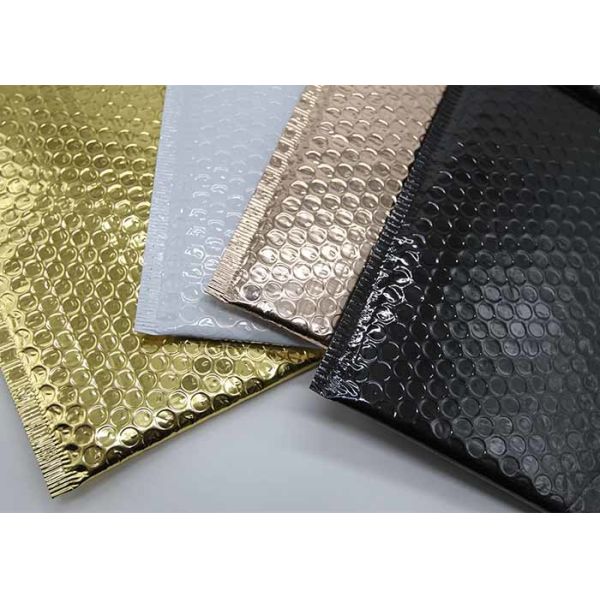 6x9 Colored Bubble Mailers , Foil Bubble Wrap Envelopes High Frequency Heat Seal