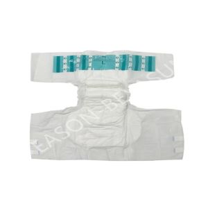 China White Breathable Adult Disposable Diapers With Elastic Waistband on sale