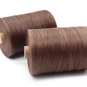 Polyester/Waxed 210D Sewing Thread 1mm 1kg Roll for Hand Sewing within Furniture