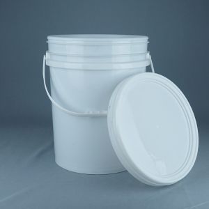 5 Gallon Round Plastic Bucket Food Grade Packaging