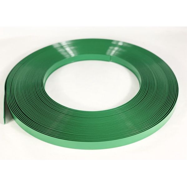 Buy One Inch Green Color Channel Letter Plastic Trim Cap With Protect Film Easy Installation at wholesale prices