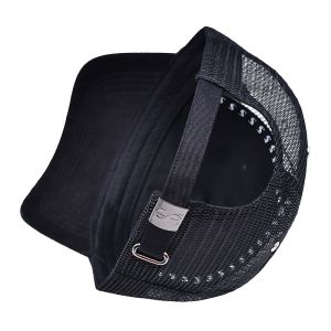 Unisex Constructed Cotton Front 6 Panel Trucker Cap High Profile Crown