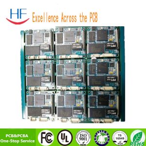 Green Blue BGA PCB Assembly PCBA Oem Board 2oz 2 Layer
