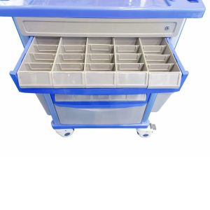 Hospital Drug Delivery Vehicle With Wheel Blue Drug Delivery Vehicle