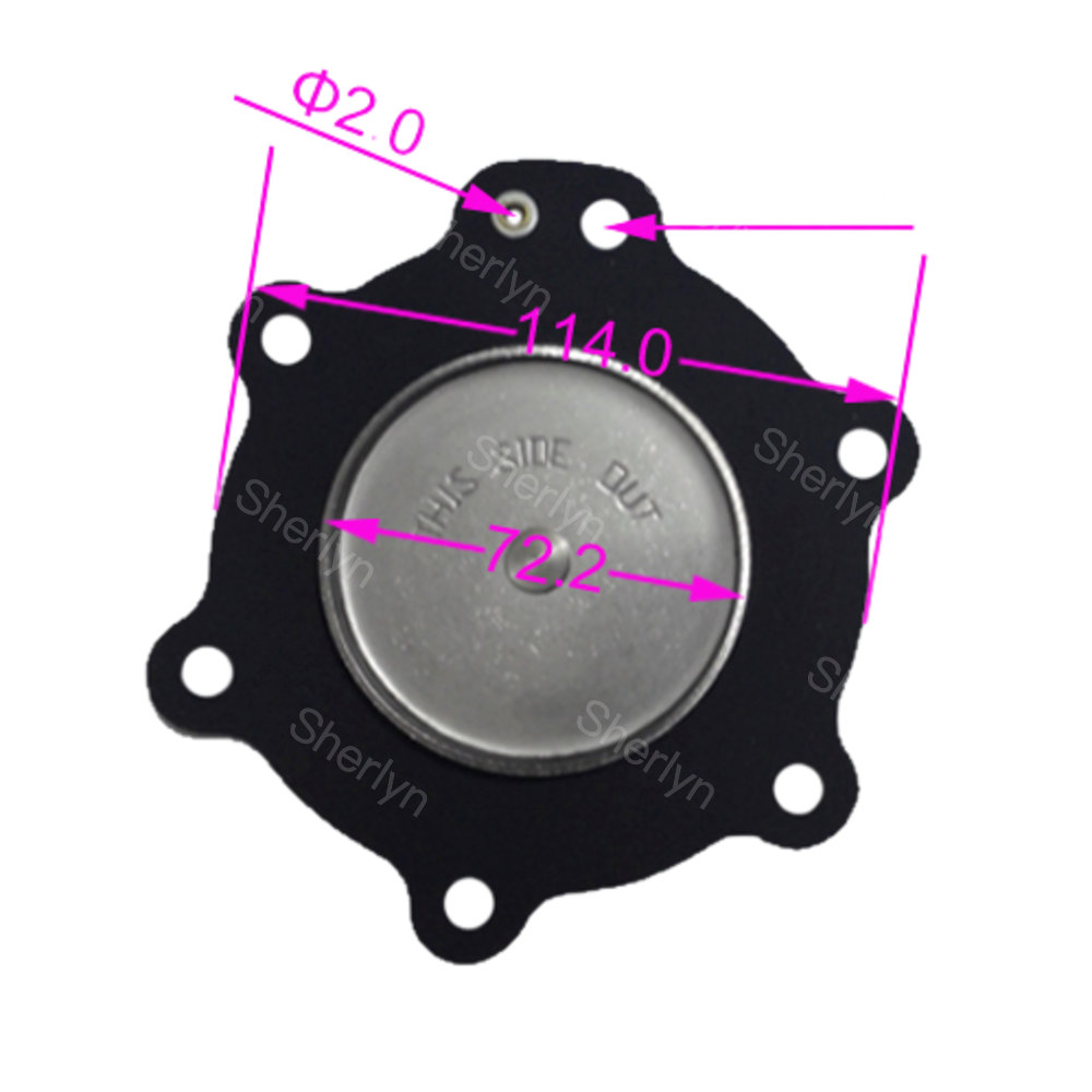 ASCO 1.5 inch Diaphragm C113825 Suitable For SCG353A045 Pulse Valve Diaphragm Repair Kit