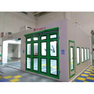 Teaching Spary Booth Big Glass Paint Booth For School Training Spray Equipment