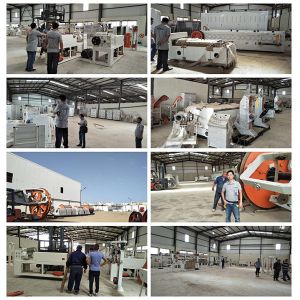 Thailand Middle East Wire And Cable Extruder Machine , Wire Making Machine