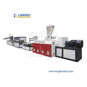 China Plastic PVC Ceiling Panel Profiles Making Machines/Extruder on sale
