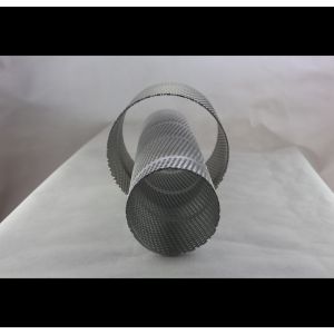 Perforated Stainless Steel Cylinder Hydraulic Filtration Length 100mm-6000mm