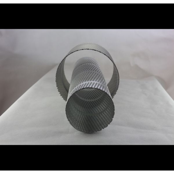 Buy Perforated Stainless Steel Cylinder Hydraulic Filtration Length 100mm-6000mm at wholesale prices