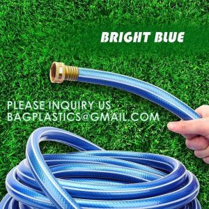 PVC All Weather Garden Hose 50m 3/4'' 4 Layers PVC Heavy Duty Garden Hose