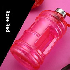 Wholesale Custom 78oz 2.2L Transparent Plastic Gym Gallon Water Bottle With PETG