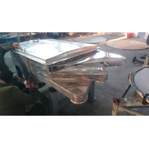 Good Quality 1-5 layers linear vibrating screen sieve machine for tea and grain