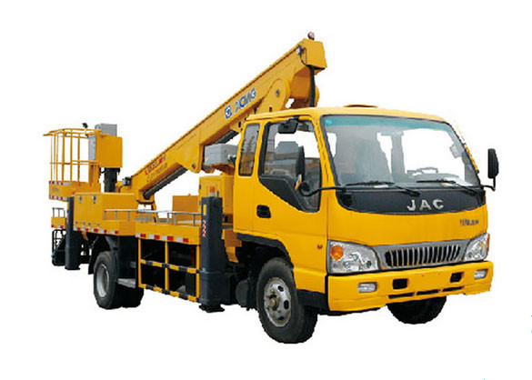 Buy 18m Aerial work platform construction vehicles XZJ5082JGK at wholesale prices