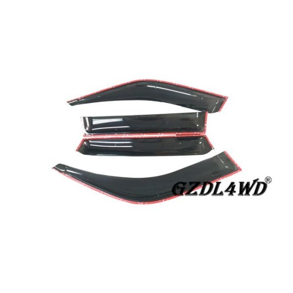 Buy Black Acrylic Plastic Car Window Visor For Toyota Land Cruiser 80 Series OEM at wholesale prices