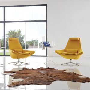 Italian Recliner Modern Designer Furniture Metropolitan Fabric Leisure Lounger