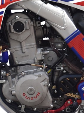 Powerful engine racing bike double Disc dirt bike 450cc