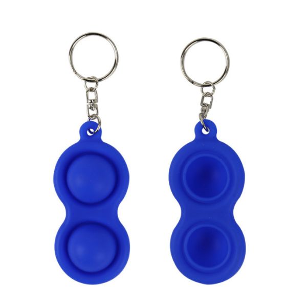 Buy silicone pendant Bubble Wrap Keychain Fidget Multi stress relief at wholesale prices