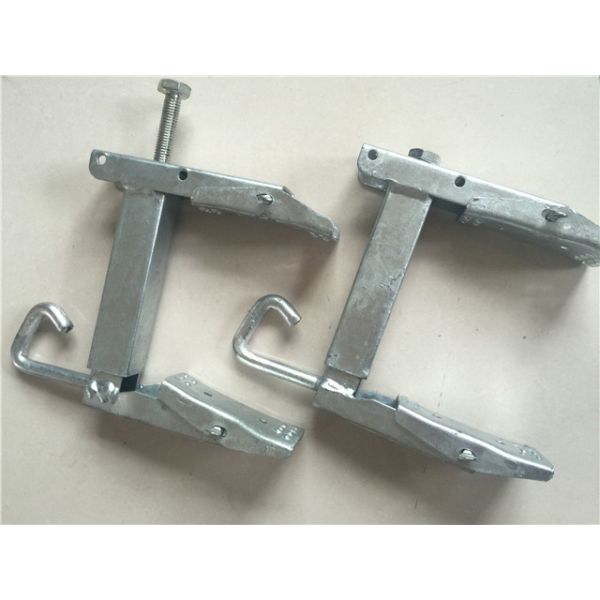 Hot Dip Galvanized Steel Wire Clamp / Cable Clamp With Custom Various Size