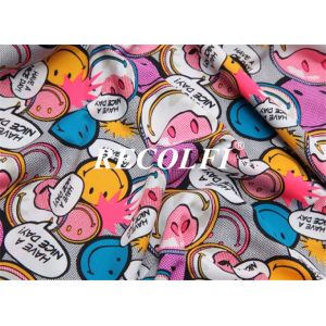 Gym Suit Poly Spandex Plastic Recycled Fabric Washable 255g/M2