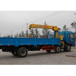 Safety XCMG Telescopic Boom Truck Mounted Crane With CE Certification