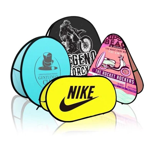 Buy Collapsible Pop Up Custom Advertising Banners Triathlon Sport Events at wholesale prices