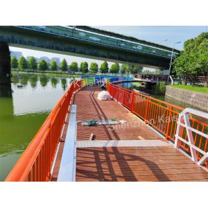 Marine Aluminum Dock Gangways Commercial Floating Docks Pier Ramp