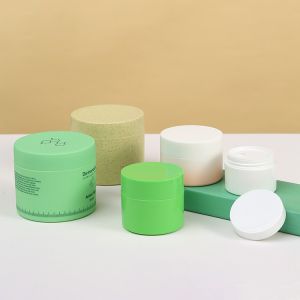 Wheat Biodegradable Cosmetic Containers Recyclable 100% PCR PLA Material Straw