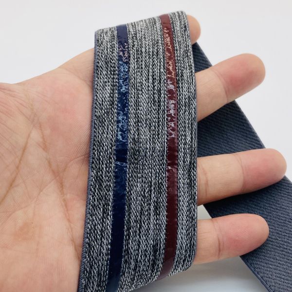 Waterproof Eco-friendly Nylon Coated Anti Slip Band Silicone Elastic Webbing Tape