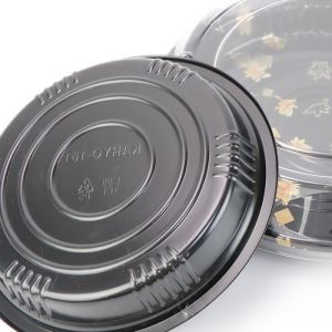 Lid Disposable Plastic Food Container Pp Plate Tray Sushi Box