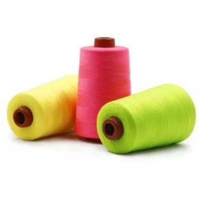 Dyed 16S/2 Poly Poly Core Spun Sewing Thread For Leather Products