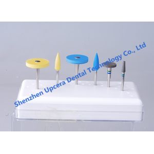 Dental laboratory used sintered zirconia polishing diamond grinder