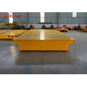 Metal Industry Cast Steel Wheel Battery Transfer Carts On Rail