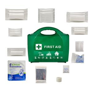 Manufacturer Plastic Green First Aid Kit Box Medical Emergency