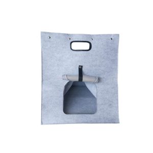 Mechanical Wash EN71 Felt Cat Bag With Side Zipper Flap