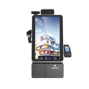 17" Touch Screen Information Kiosk With Thermal Receipt Printer / Interactive