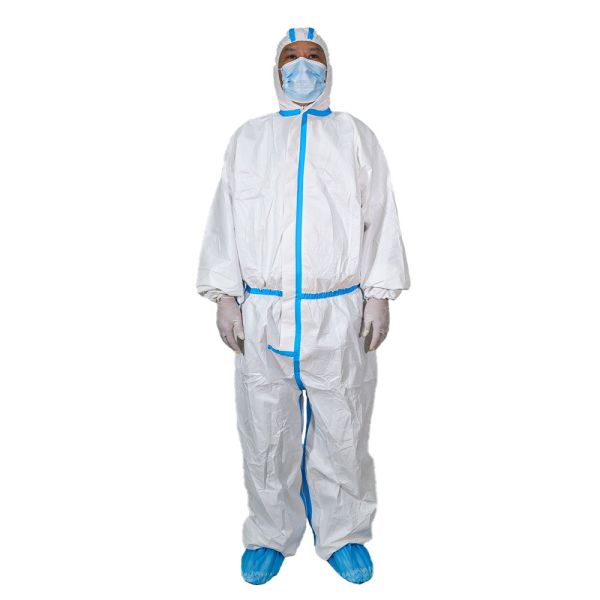 Buy M-4XL 55-70gsm PPE Disposable Medical Protective Coveralls at wholesale prices