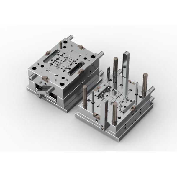 Buy OEM / ODM ： Cold Runner Injection Molding & Transparent Glasses Middle Bracket 1*2 No.23058-B at wholesale prices