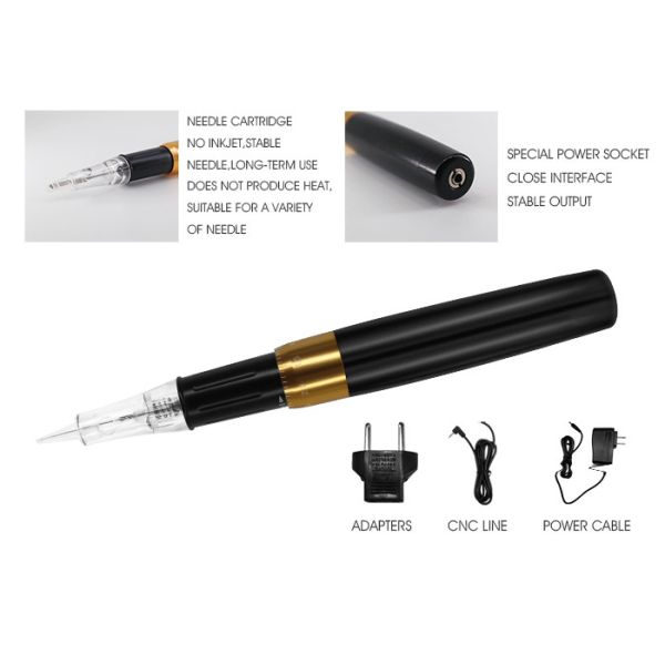 Alumium Alloy 7V Permanent Makeup Tattoo Kit For PMU MTS