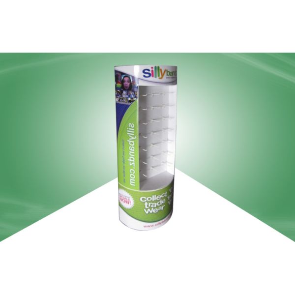 Buy Wristband Hanging Cardboard Advertising Stand Glossy / Matt Pp Laminated at wholesale prices