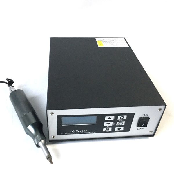 Buy Plastic Parts Knife Cutting Ultrasonic Welding Machine For PVC PE ABS PP Material at wholesale prices